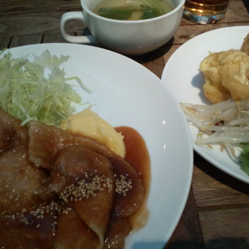 原宿No.1日本の味！絶品しょうが焼き(Blue Garden)