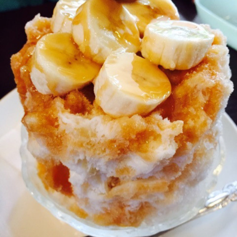 キャラメルバナナのデニッシュ(ブルーリバーカフェ （Blue River Cafe【旧店名】アオイキッサ）)