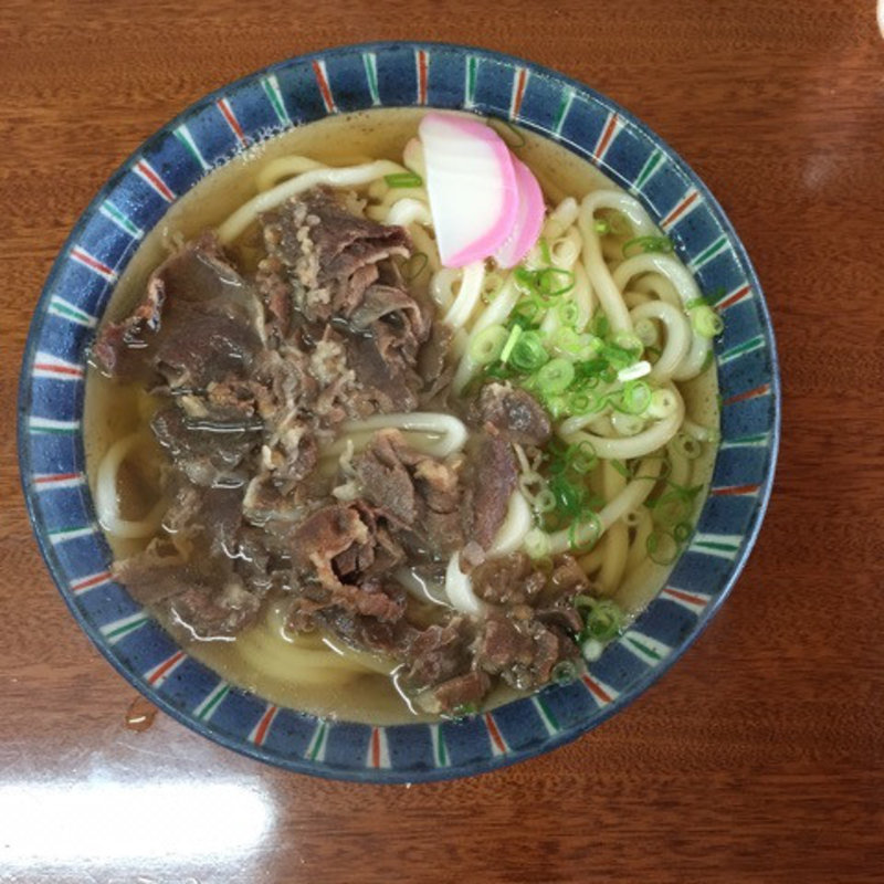 肉うどん大盛り(ふるいちうどん)