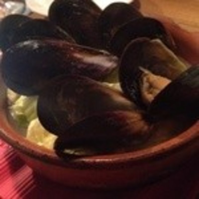 ムール貝の白ビール蒸し(ブルゴンディセ ヘイメル 　)