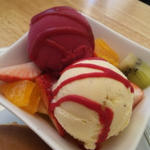 アイスクリームホットケーキ(ホットケーキパーラー フルフル 赤坂店 （Fru-Full）)
