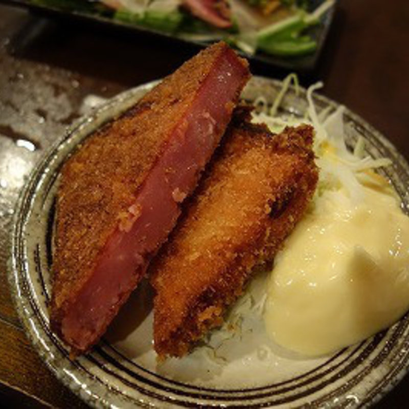厚切りハムカツ(フルミチ)