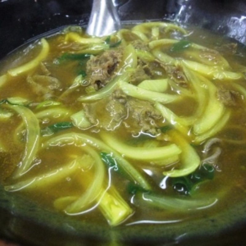 カレーそば(谷九 ふる里)