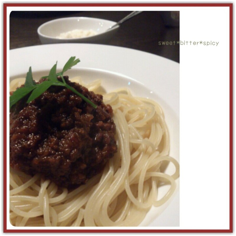 ミートソーススパゲッティ(PRESSCAFÉ)