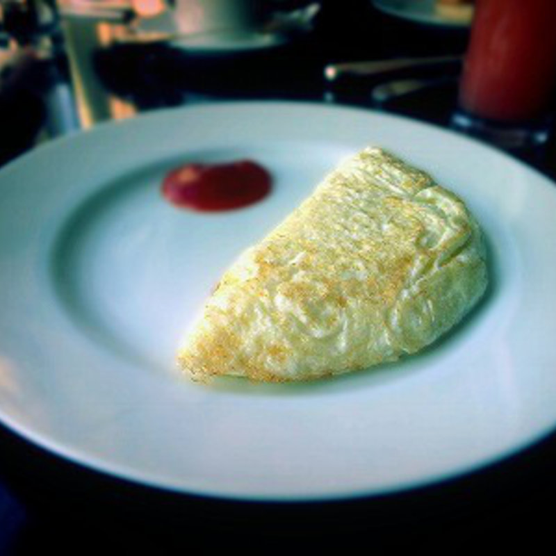 ホワイトオムレツ(オールデイダイニング フレンチ キッチン)