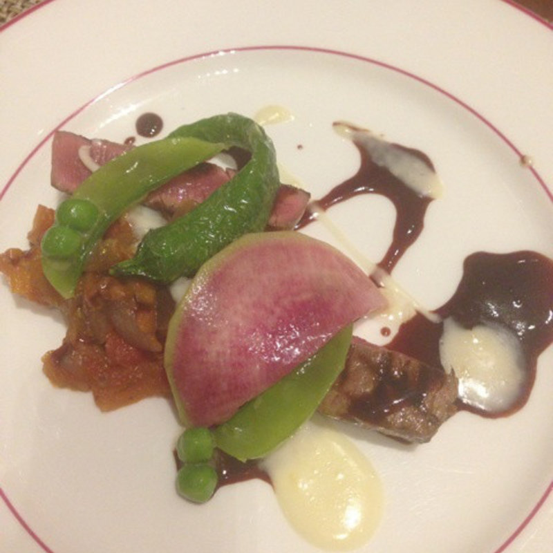 お魚の料理(ラ ベデュータ （La Veduta）)