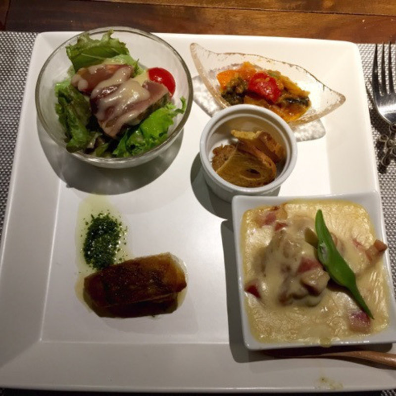 週替わり嘉彩プレート　（税別）(フレンチ嘉彩 （KASAI）)