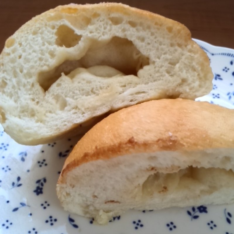 塩バターメープルベーグル(ふわもち邸)