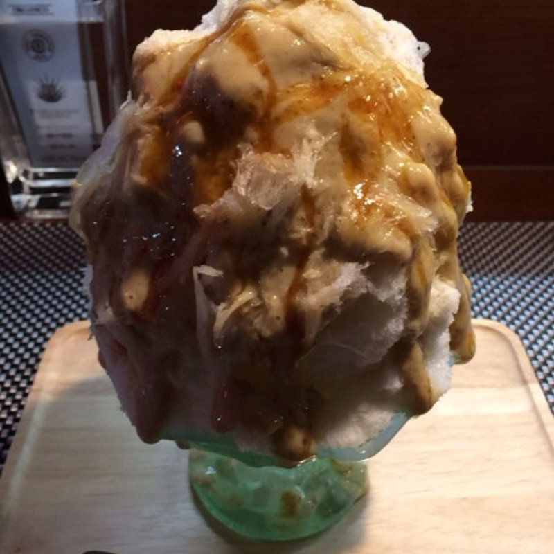 安納焼き芋豆乳焦しキャラメルソース(ブン ブン ブラウ カフェ ウィズ ビーハイヴ （Bum Bun BLau Cafe with BeeHive）)