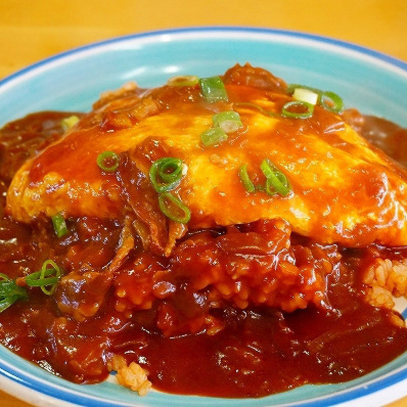 ハヤシ牛スープのふわとろオムライス(ブンブン （BunBun）)