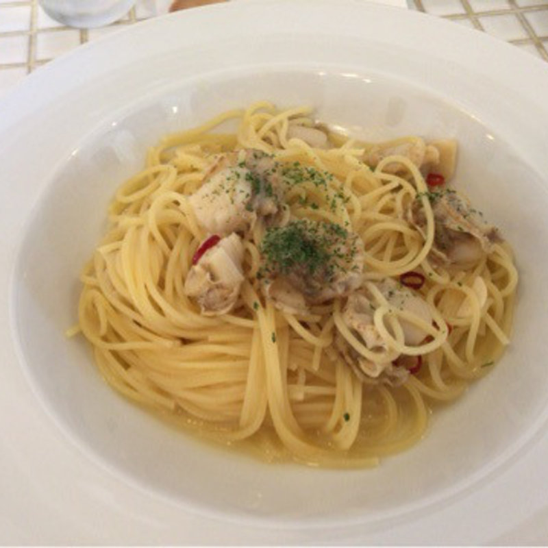 ホタテのペペロンチーノ (ベーカリーカフェ イチゴイチエ （Bakery Cafe 151@）)