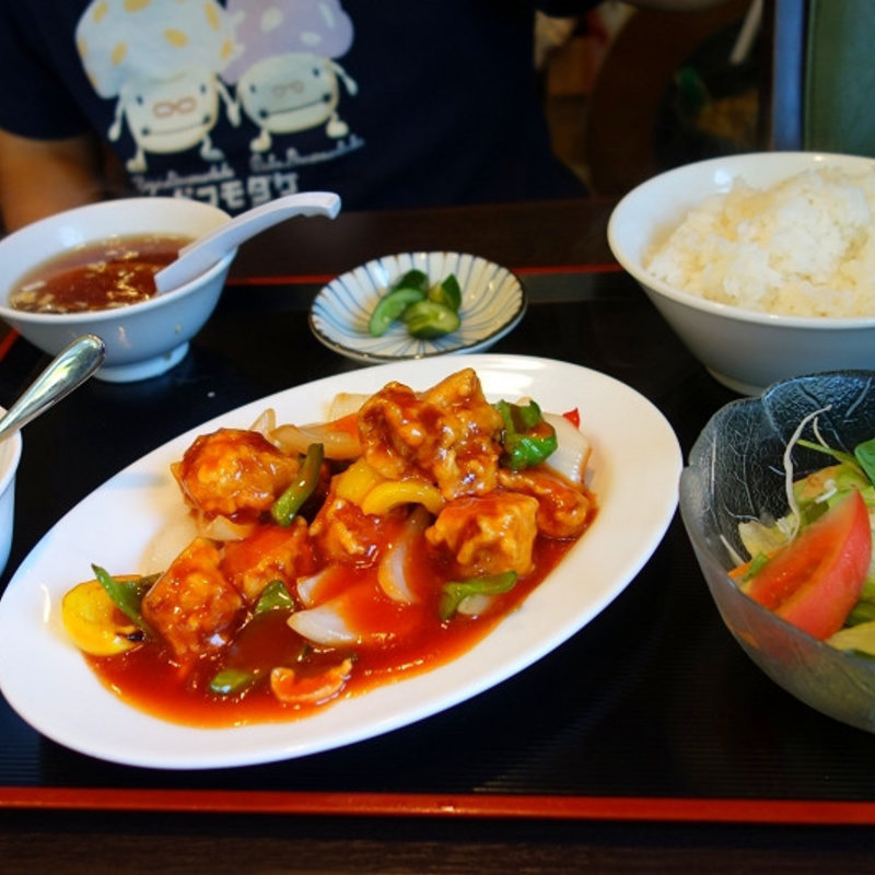 酢豚定食(ぺきん亭 )