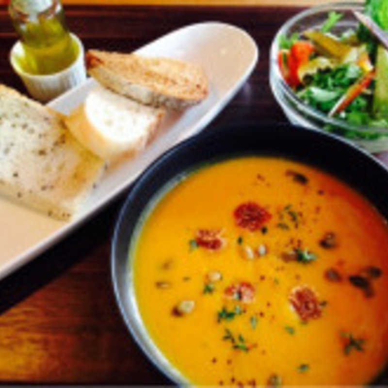 日替わりスープセット(ベジカフェダイニング　トスカ)