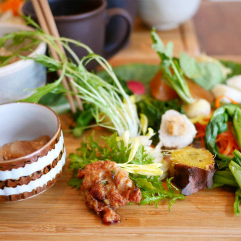 虹色菜園プレート(ベジクエル （vege de quercus）)