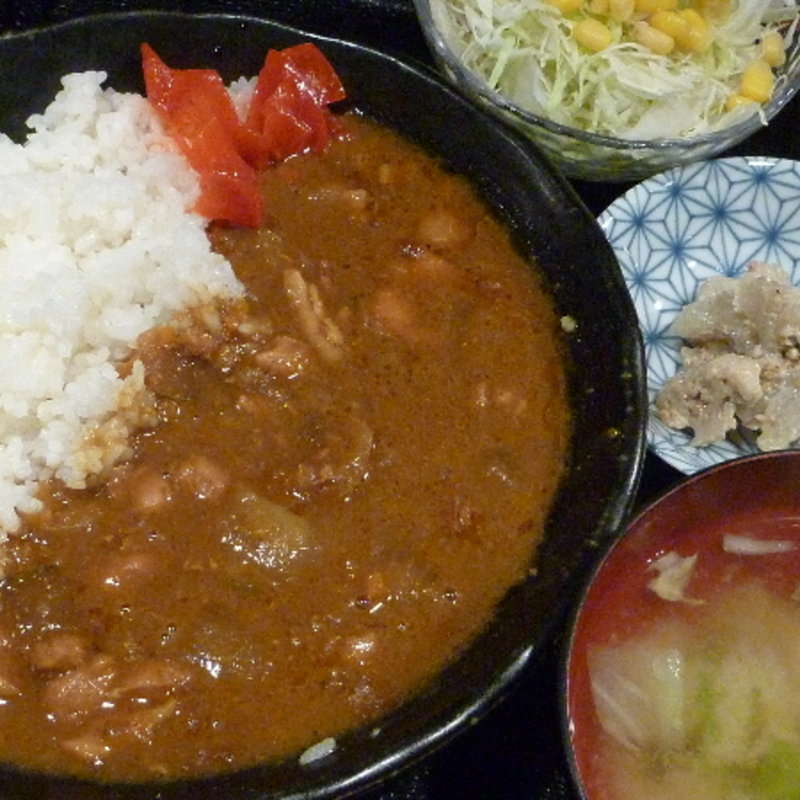 チキンカレー定食(べじたぶる TORI TON)