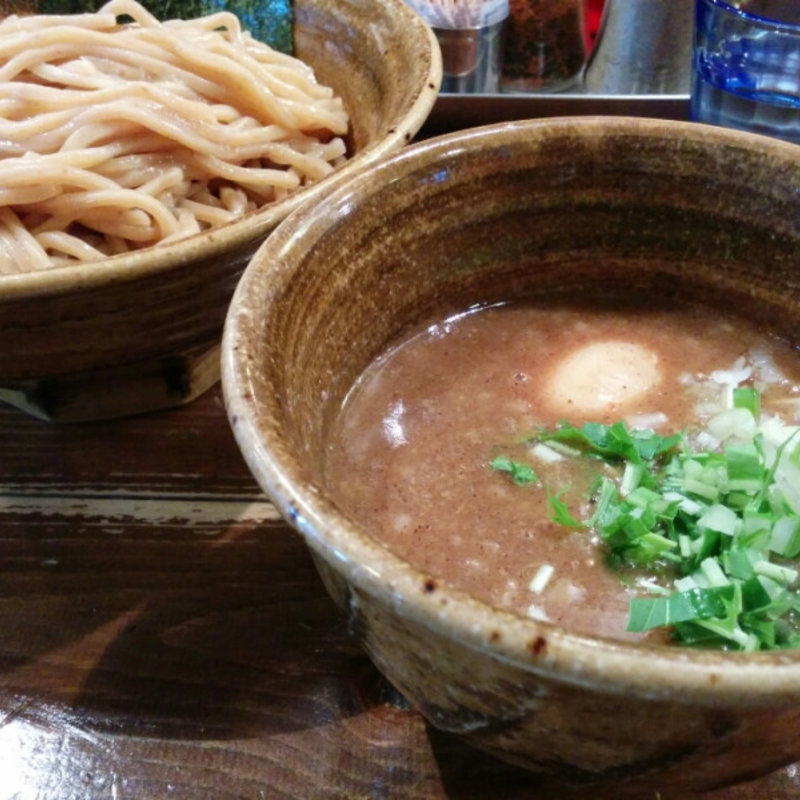 味玉つけ麺（大盛り）(ベジポタつけ麺えん寺)