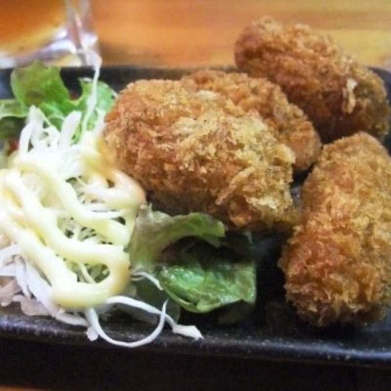 カキフライ(へのへのもへじ)