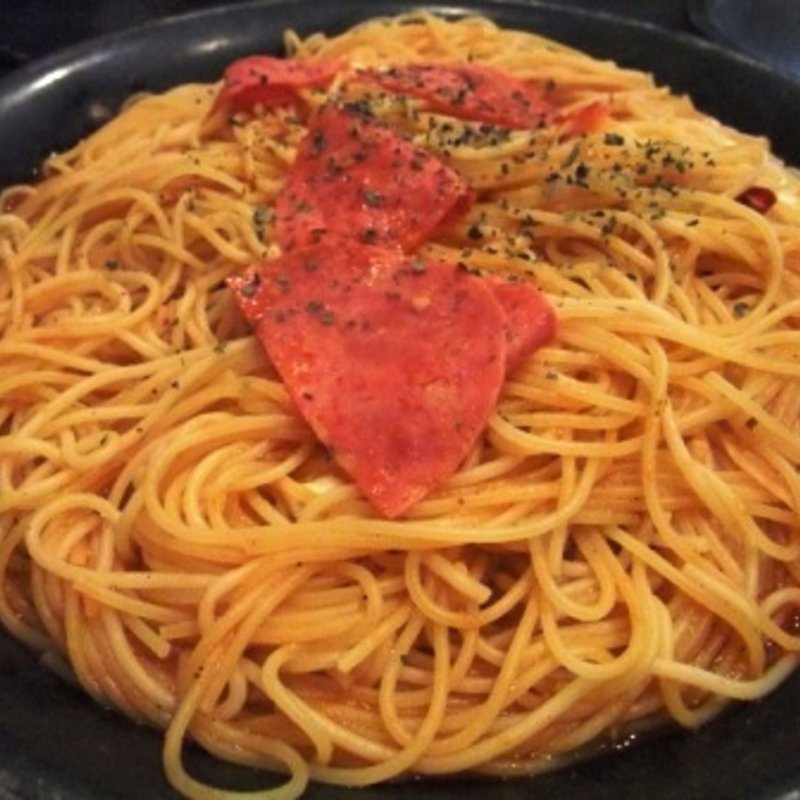 サラミ　とチーズのトマトソース(ベビーフェイスプラネッツ 南津守店)