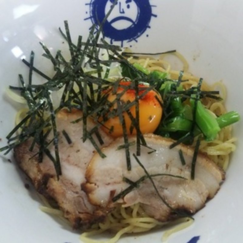 塩まぜそば(天日塩らーめん べらしお 福祉住吉東店)