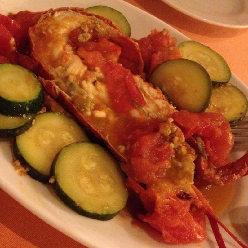 オマール海老のリグーリア風ソテー(ボーノ （【旧店名】フェア・ドマ スッド）)