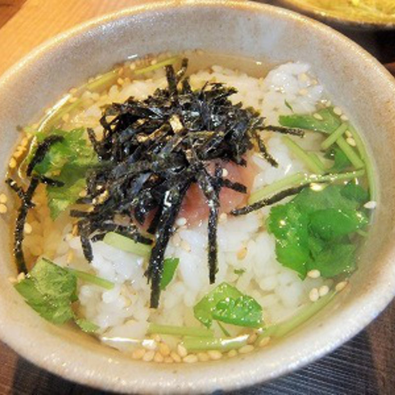 梅茶漬け(ぼうず )