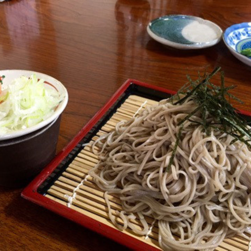 ざるそば大盛り(ぼくち蕎麦かごや )
