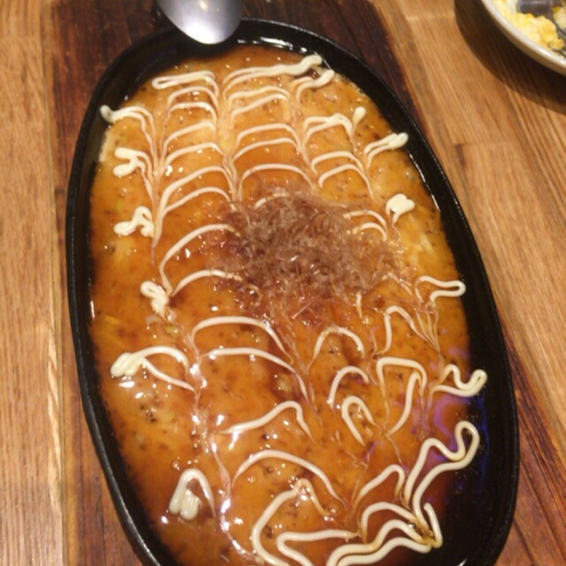 山芋鉄板明太子味(ほく菜 Hokusai 春吉本店)