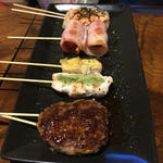くわ焼き五種盛り合わせ