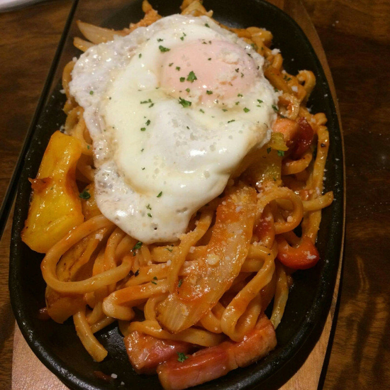 鉄板ナポリタン(ホタルカゴ )