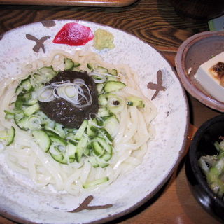 じゃじゃ麺(ミニチャーハンセット)(ホットジャジャ )