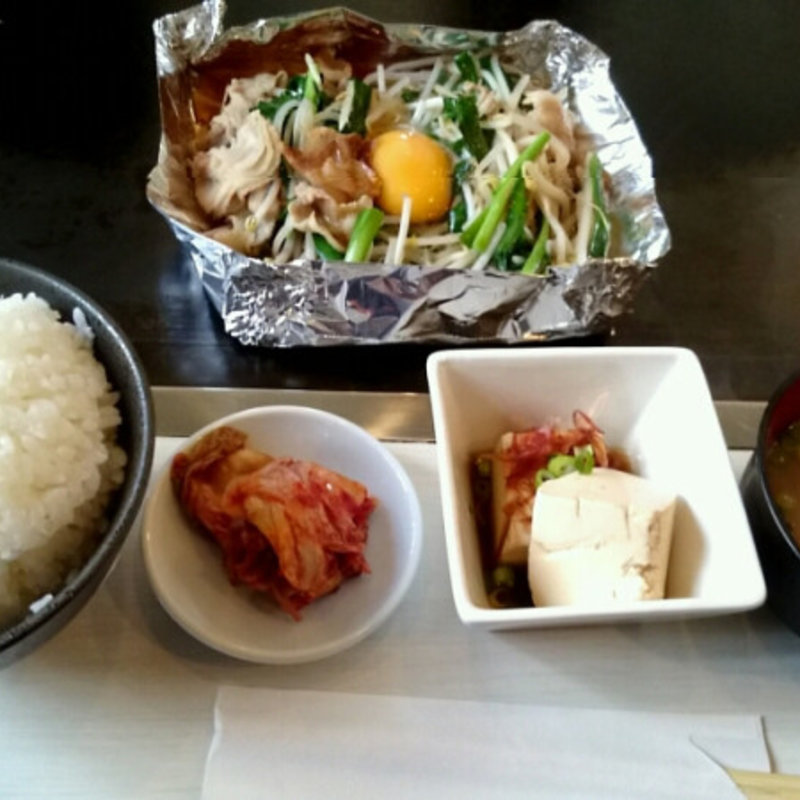 豚ニラ定食(ほっと家)