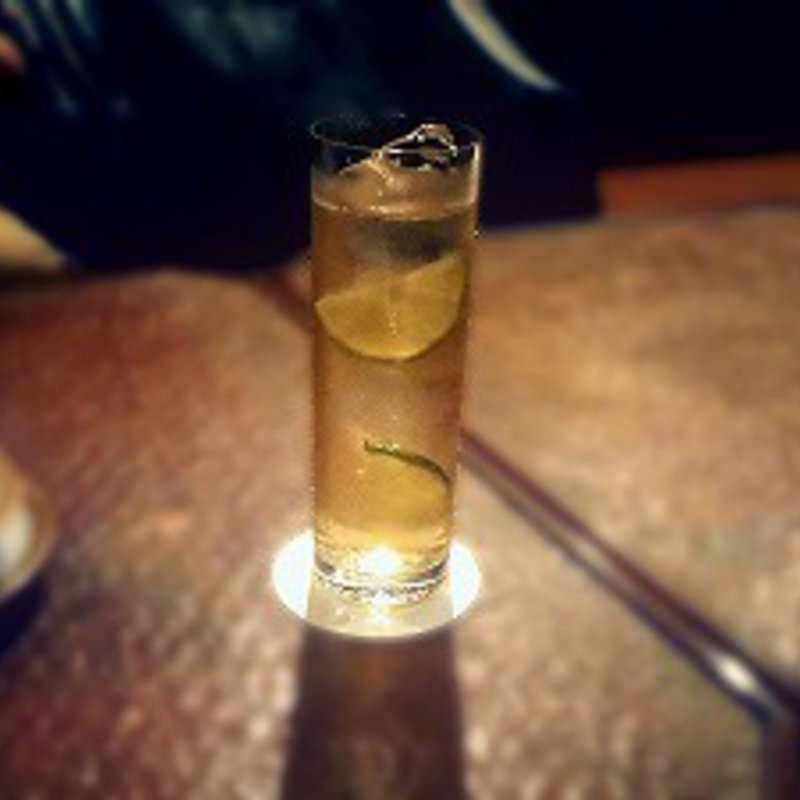 サラトガクーラー(メインバー オーキッドバー)