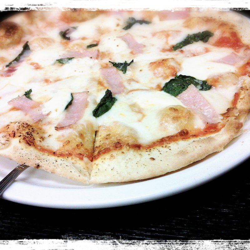 ベーコンとマスカルポーネチーズのピッツァ(ほのBuono )