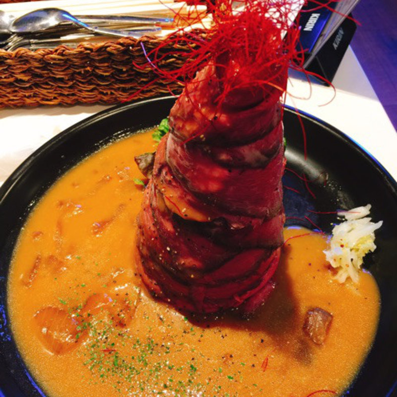 フジヤマボルケーノプレート(ボルケーノキッチン名古屋栄店)