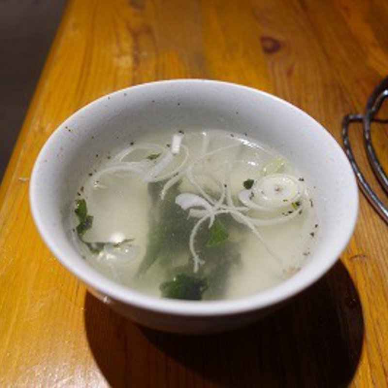 わかめスープ(ホルモンの壷 )