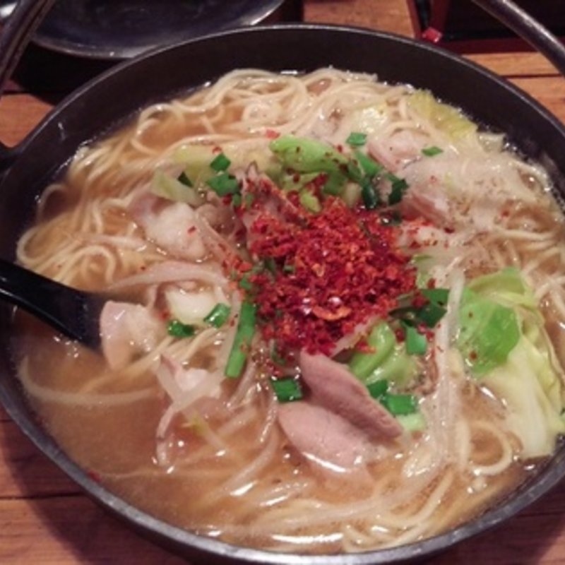 オロチョンラーメン(ホルモンラーメンからし屋)