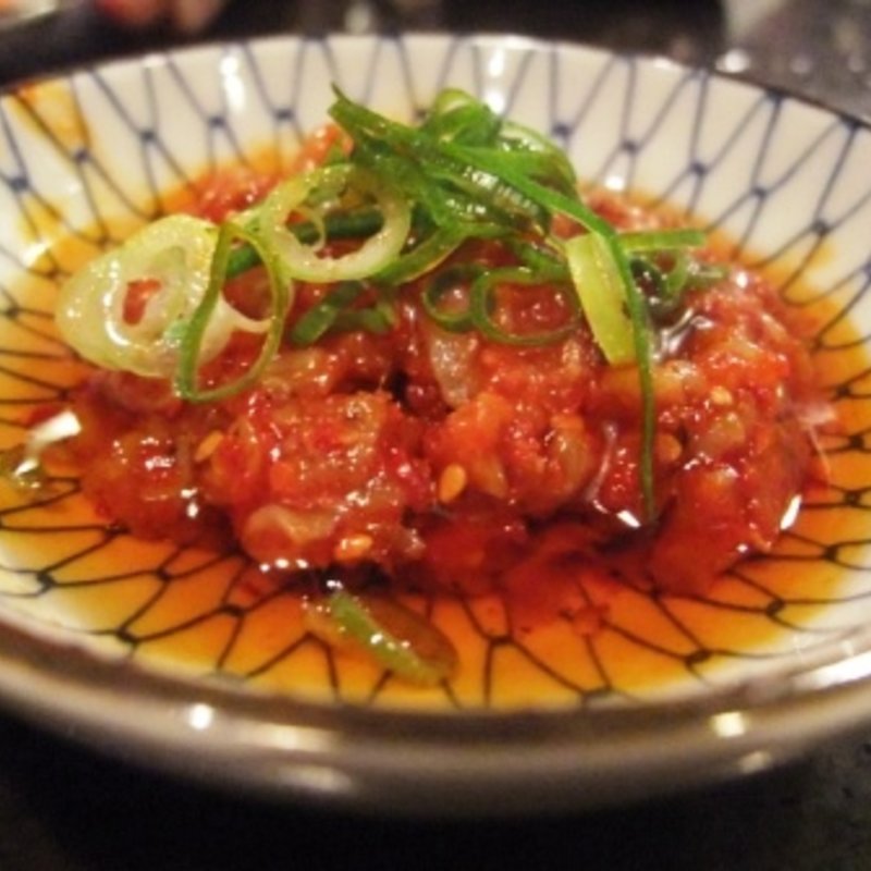 チャンジャ(ホルモン大和寺田町店)