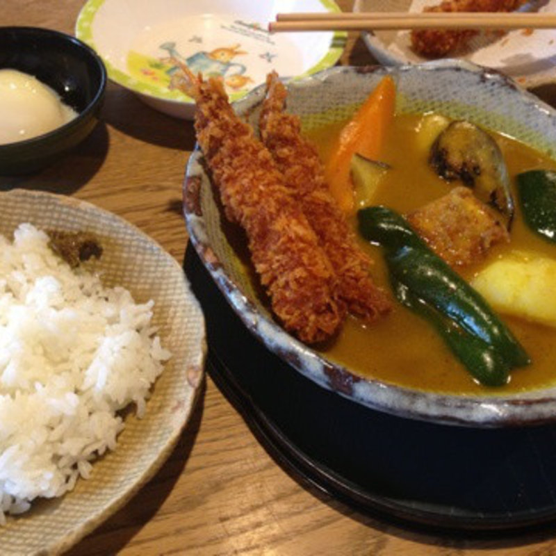 エビフライカレー(ポレポレ)