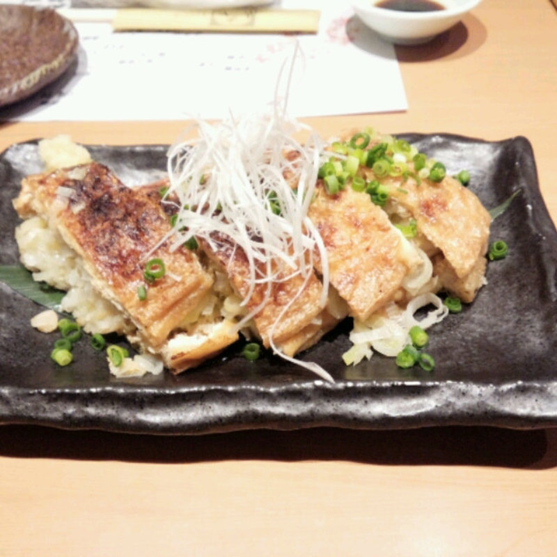 油揚げの納豆入り(ぼんや )