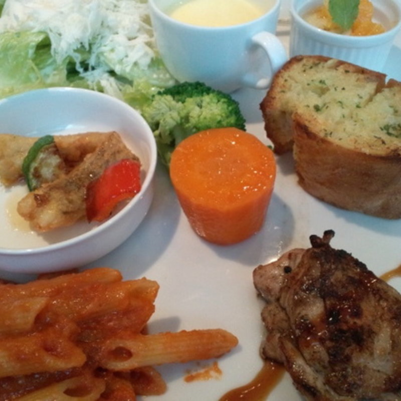 プレートランチ(マーケットレストランAGIO ルミネ横浜店)