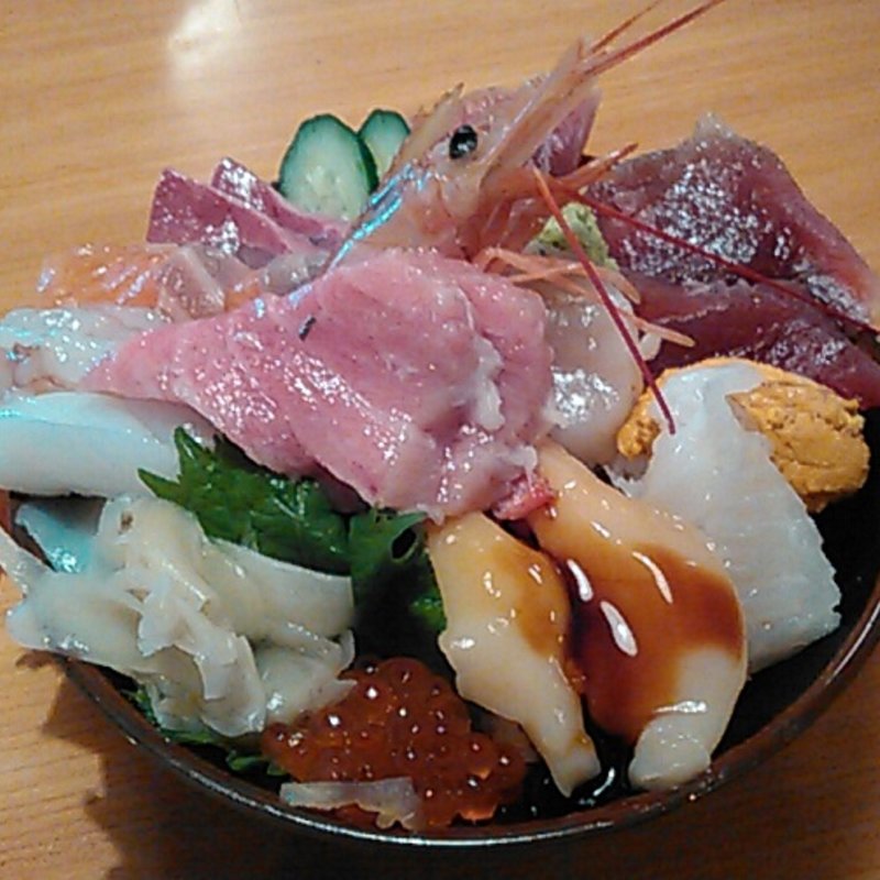 ミニ海鮮丼セット(まあと )