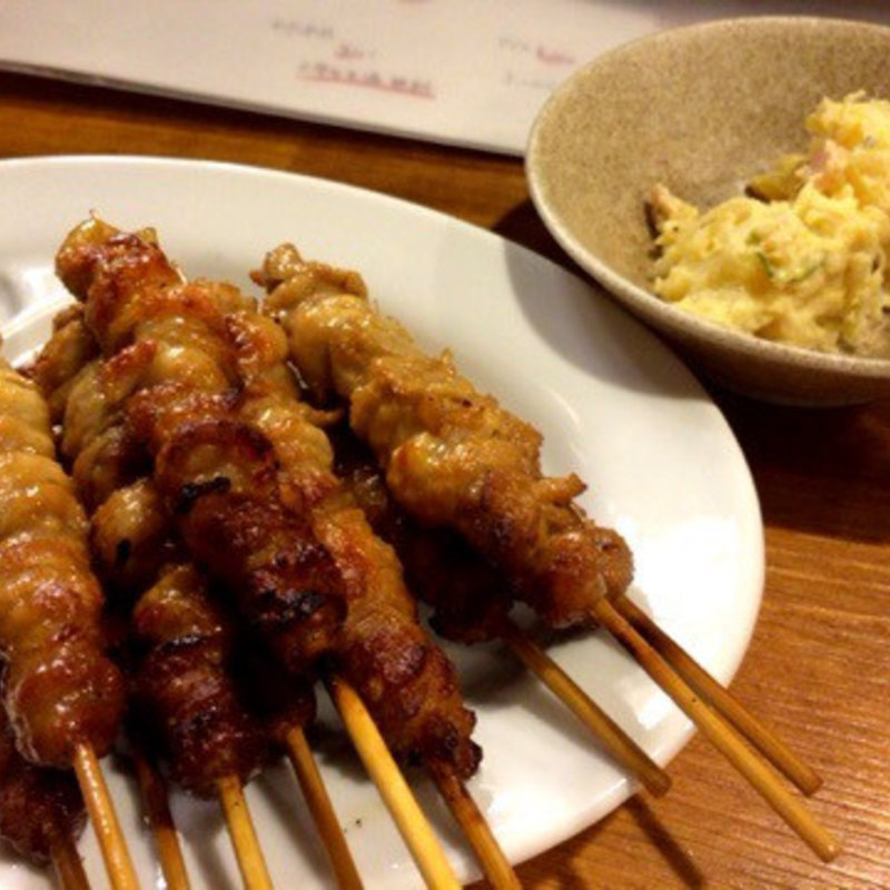 とり首皮焼き(まいける （かわ焼き　まいける）)