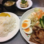生姜焼き定食