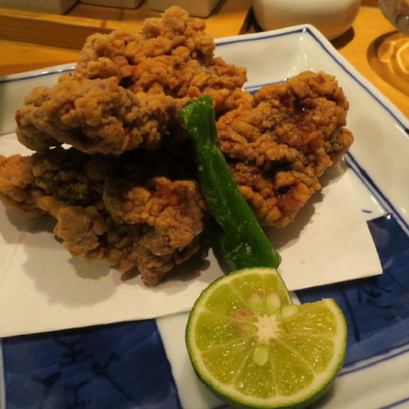 鯨の竜田揚げ(まかない喜いち)