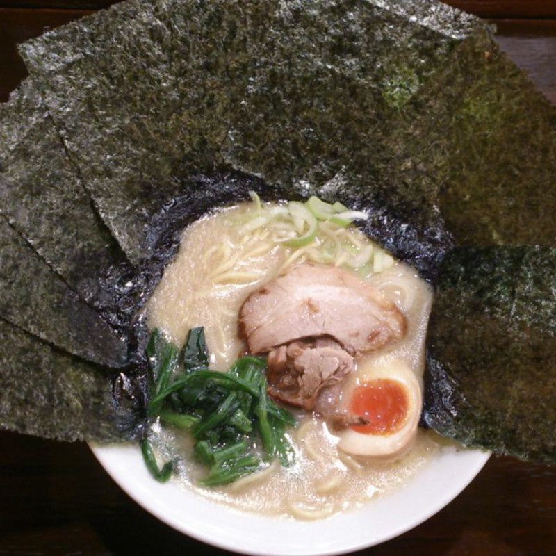 塩とんこつ　のり増ライスセット(まくり家 )