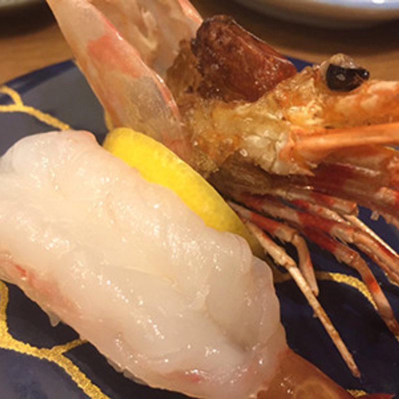 ボタンエビ(まぐろ家まる東香里店)