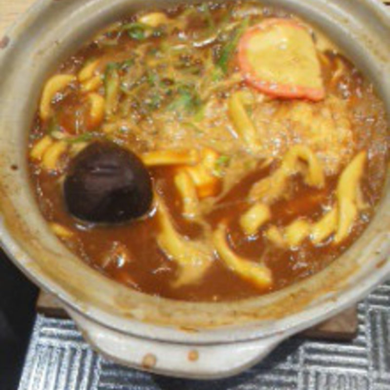 味噌煮込みうどん卵入り(まこと本舗＆インド亭 イオン千種店 )