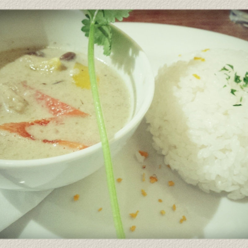 グリーンカレー(マザームーンカフェ 美浜)