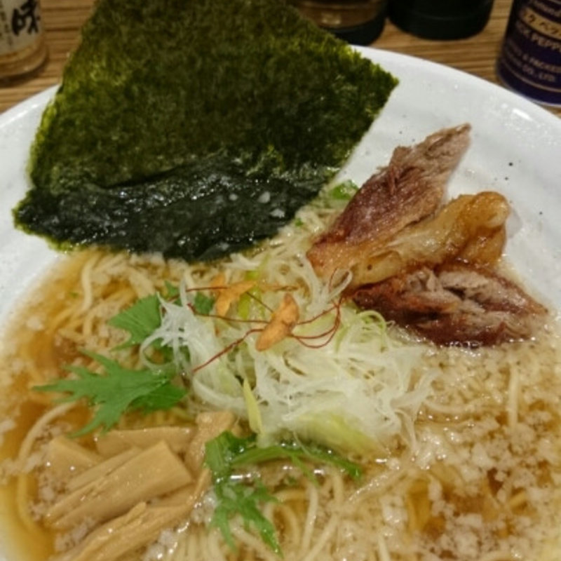 極らーめん(正油)(特濃中華そば 龍桜)