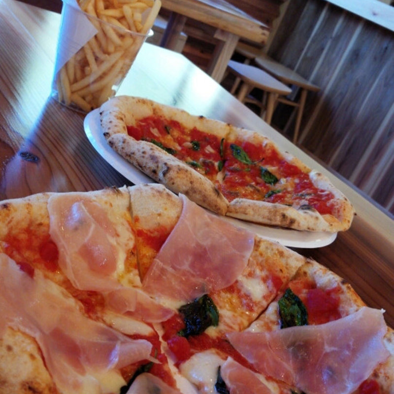 マルゲリータ+生ハムトッピング(マストゥニコーラ （MASTUNICOLA）)